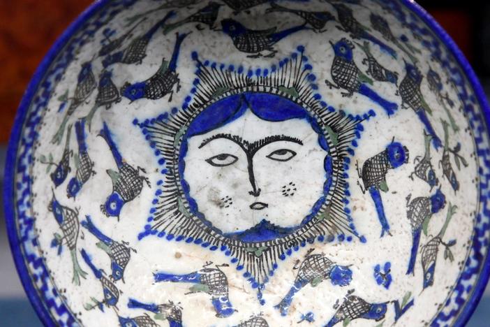 Appraisal: Safavid Ceramic Bowl, ca. 1700, from Seattle Hour 1.