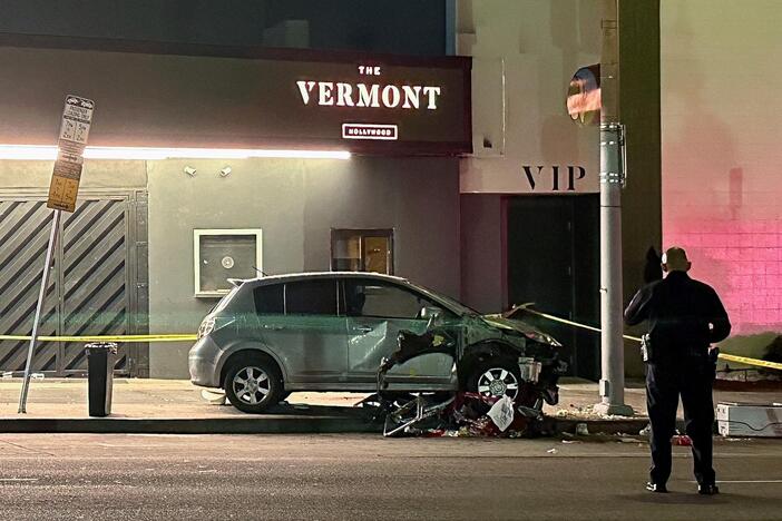 News Wrap: Dozens injured after car crashes into crowd in Los Angeles