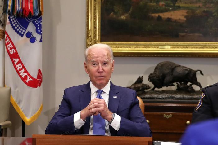 News Wrap: Biden holds White House meeting on gun control as U.S. sees spike in violence