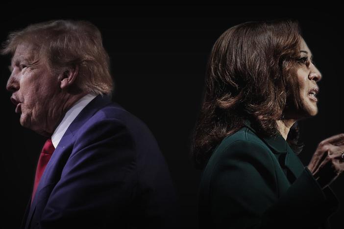 Investigating the lives & characters of Kamala Harris and Donald Trump as they seek the presidency.
