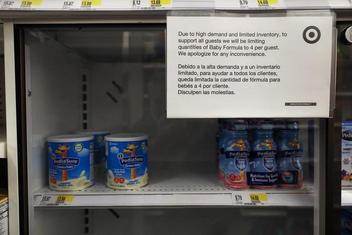 How quickly will infant formula be back on shelves?