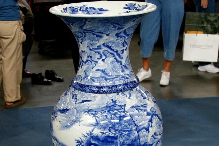 Appraisal: 19th-Century Monumental Japanese Vase, from Manor House Treasures.