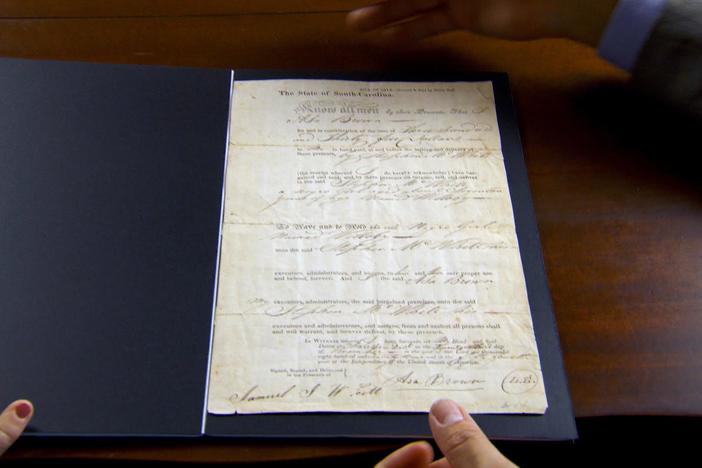 Eduardo investigates the life story behind a Bill of Sale for a 17-year old “negro girl.”