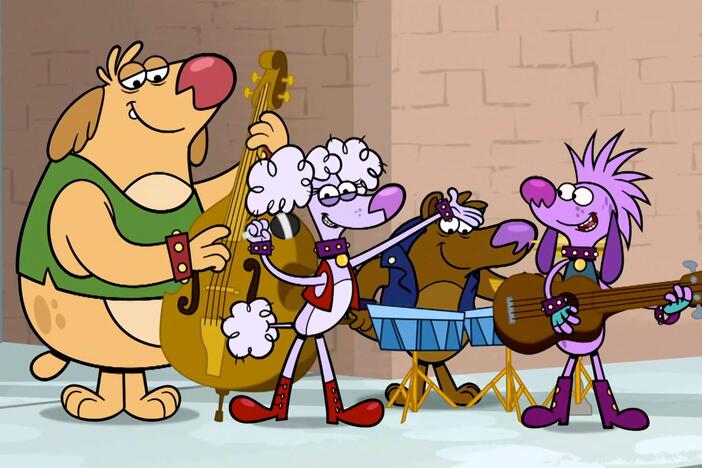 The gang's favorite band, Doggone, sings a song about wildlife!