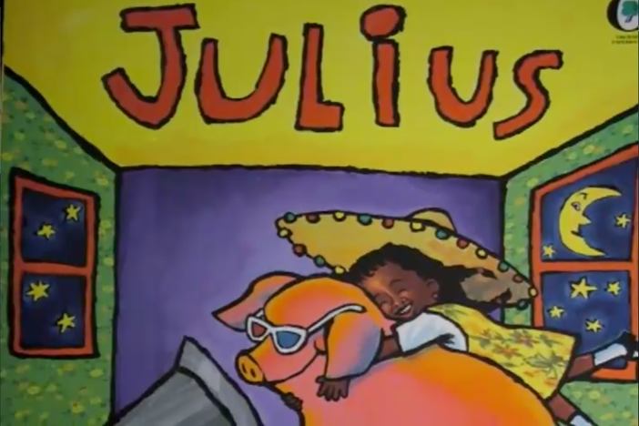 Leah Ward Sears, Chief Justice of the Georgia Supreme Court, reads "Julius".
