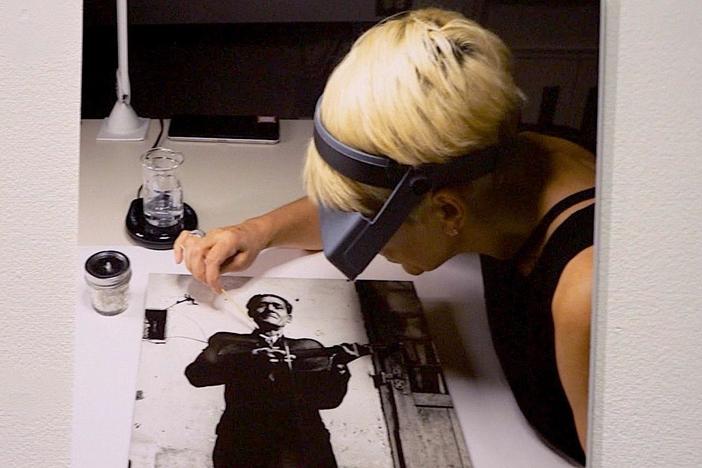 The 'artistry' behind protecting and repairing photographs