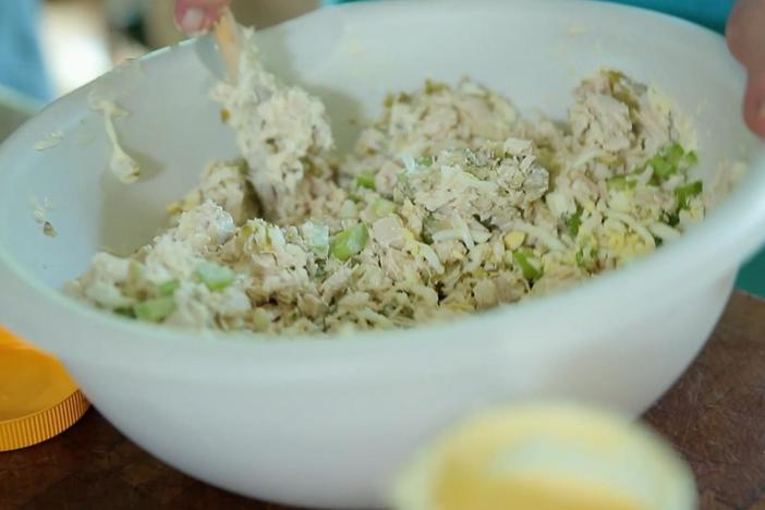 Vivian learns the secret to her favorite chicken salad: sour pickles.