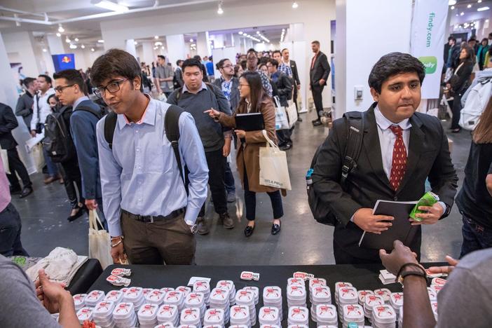 In our news wrap Thursday, U.S. job growth slowed in March.