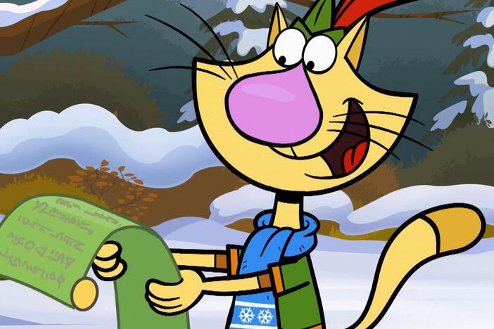 Nature Cat shares his secret to having so much Christmas Spirit!