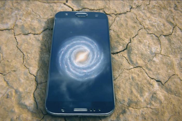 Using smartphones and tablets to measure how far apart the Milky Way is from Andromeda.