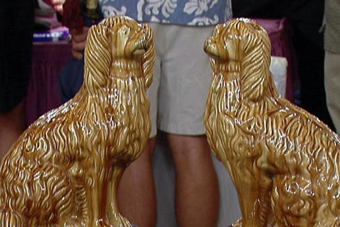 Appraisal: 19th-Century Spaniel Figures, from ROADSHOW's Special: Cats & Dogs.
