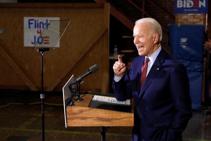 Biden and Sanders prepare for 1st head-to-head primaries