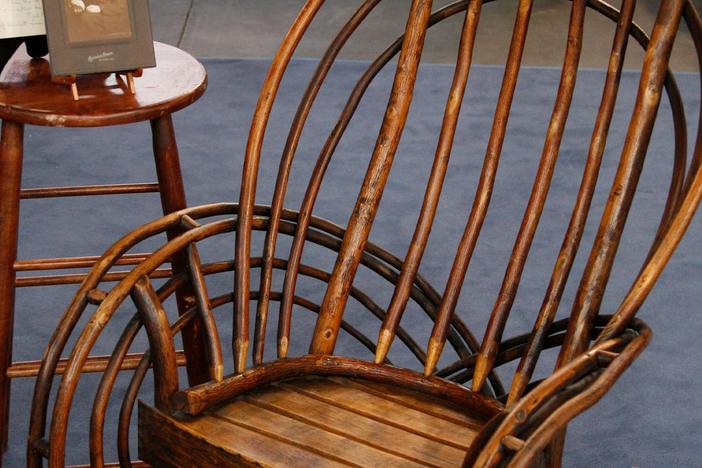 Appraisal: Old Hickory Rocking Chair, ca. 1910