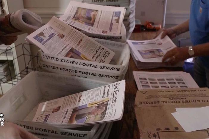The connections between decline of local news and growing political division