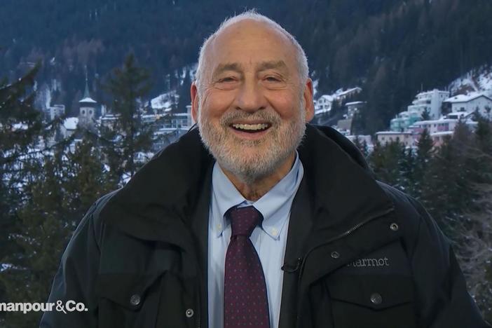 Nobel Prize-winning economist Joseph Stiglitz joins Christiane from Davos, Switzerland.