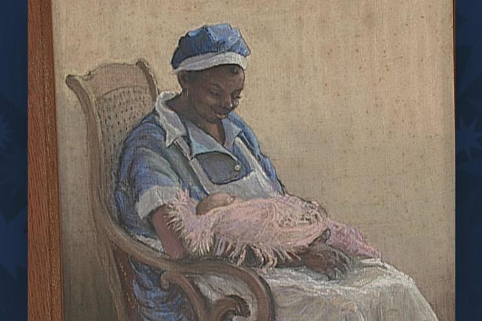 Appraisal: Elizabeth O'Neill Verner Pastel, from Vintage Charleston.