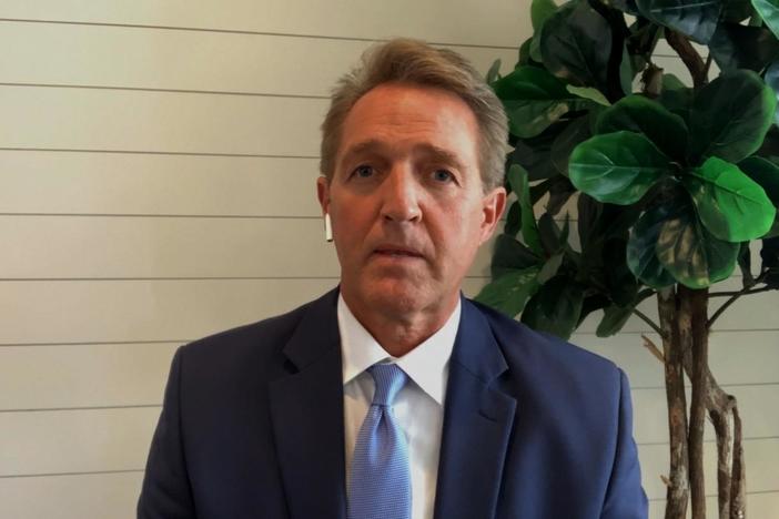 Former Republican Senator Jeff Flake joins the program.