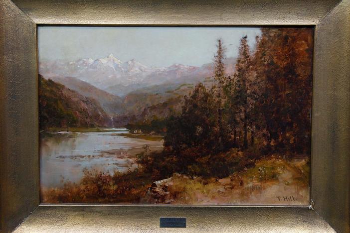 Appraisal: Thomas Hill Oil Painting, ca. 1890, from Minneapolis Hour 3.
