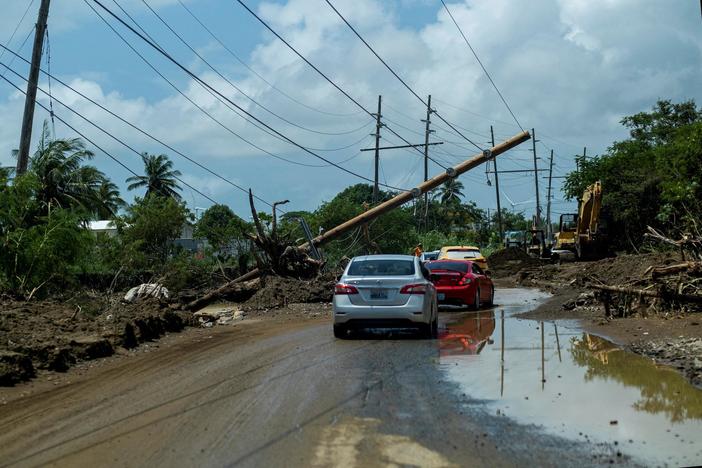 Many Puerto Rico residents still without power more than a week after Hurricane Fiona