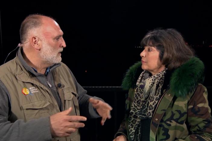 Chef José Andrés discusses the effort to feed Ukrainian citizens.