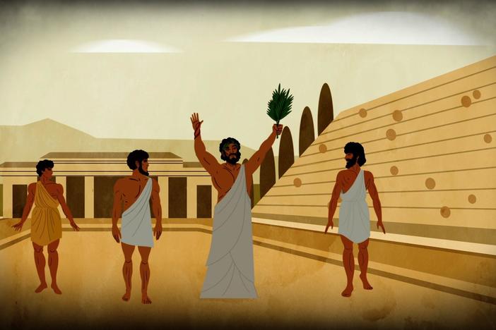 Revisit the sacred origins of ancient Greece’s famous athletic competitions: the Olympics.