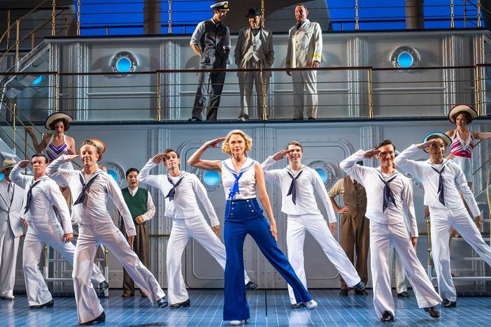 Watch Sutton Foster perform the Cole Porter classic "Anything Goes."