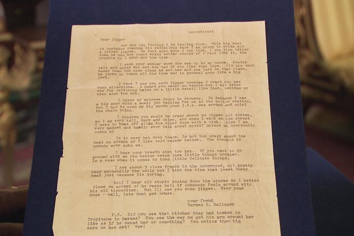 Appraisal: J. D. Salinger Letter
