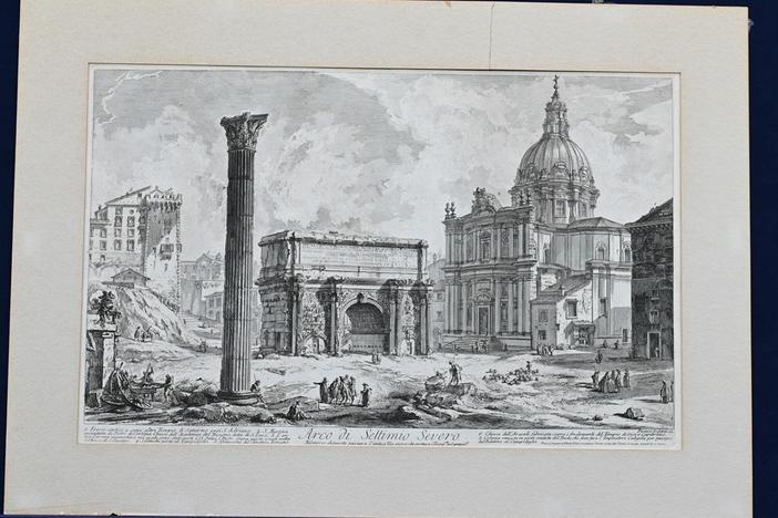Appraisal: Giovanni Battista Piranesi Print, ca. 1800
