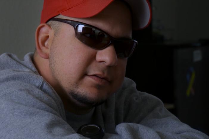 A soldier describes riding in a truck that hit a child and wonders what he would have done
