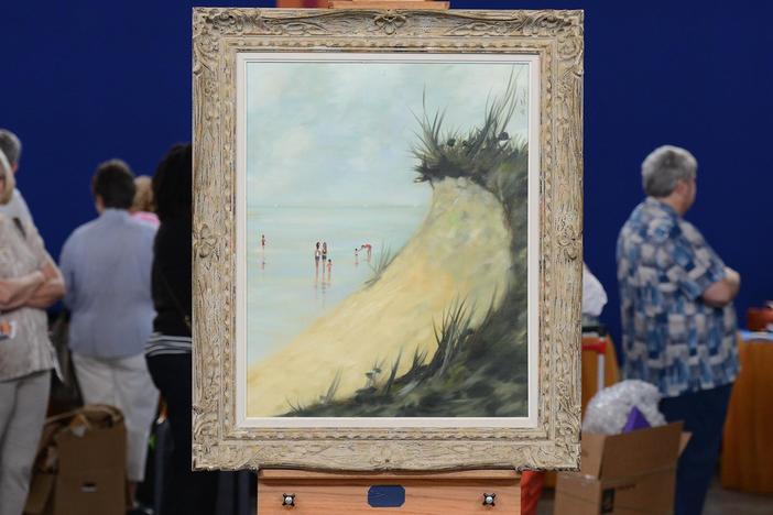 Appraisal: Anthony Michael Autorino Oil, ca. 2000, from Austin, Hour 2.