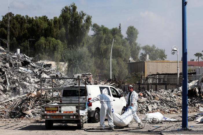 The horrific task Israelis face in finding and identifying Hamas terror attack victims