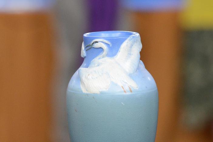 Appraisal: 1905 Shirayamadani Rookwood Vase, from Birmingham, Hour 1.