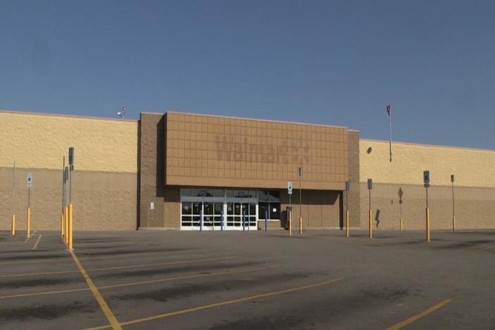 Returning to the town that Walmart left behind