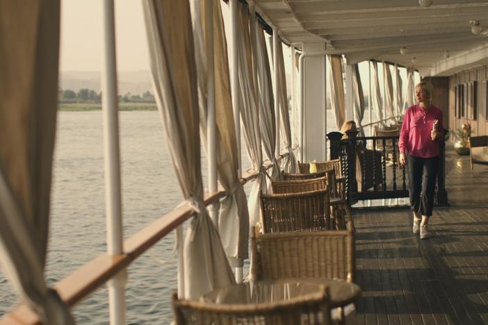 Lucy boards the SS Sudan, the paddle steamer that inspired "Death on the Nile."