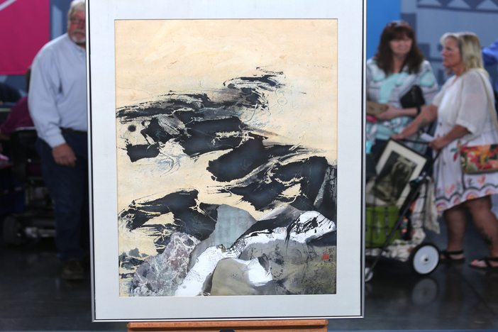 Appraisal: 1968 Liu Kuo-sung Ink on Rice Paper from Portland Hour 3