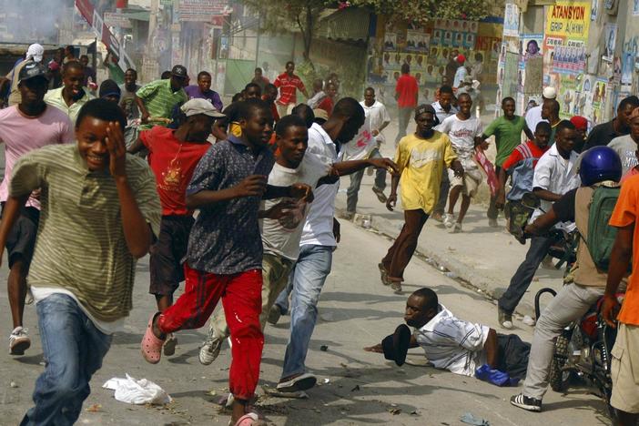 Violence is interfering with humanitarian relief efforts.