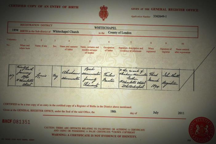 A look at how researchers uncovered Barbara Walters ancestors last name.