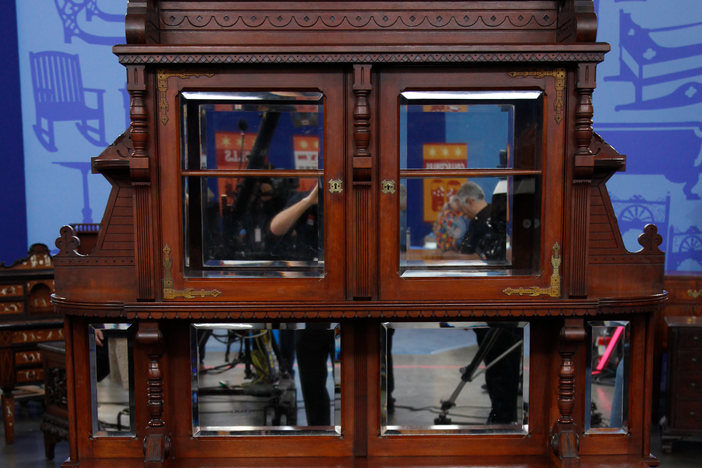 Appraisal: Philadelphia Walnut Sideboard, ca. 1880, in San Jose, Hour 2.