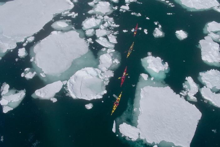 The team goes over safety for their trip along the longest fjord system on the planet.