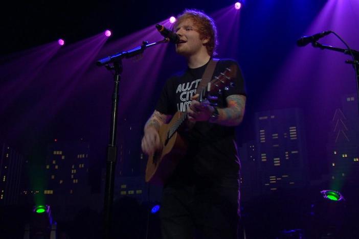 Go behind the scenes at Austin City Limits with Ed Sheeran.