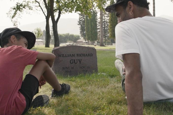 Two fathers, both father and son themselves, share words of love to their children.