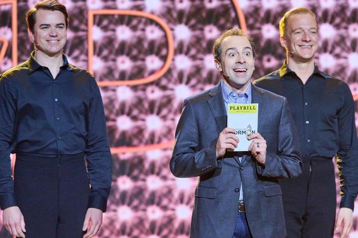 Rob McClure performs an homage to the last twenty years of Broadway.