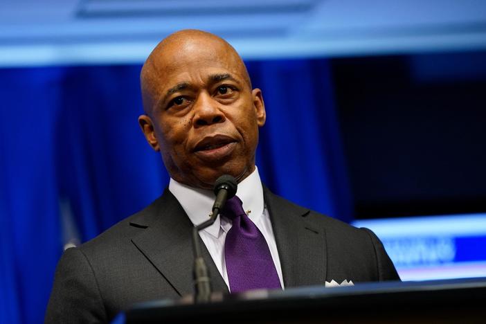 New York Mayor Eric Adams discusses migrant crisis he says will 'destroy' the city