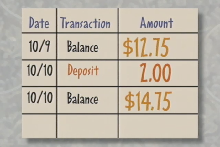 Blossom and Snappy earn some money and head to the bank to open up bank accounts. 