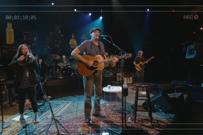 Go behind the scenes with the one and only James Taylor in this video.  