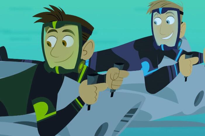 Aviva challenges the brothers to choose their swordfish.