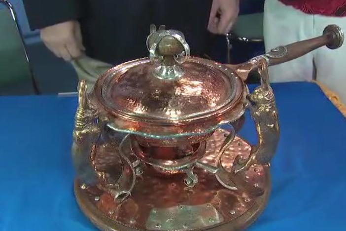 Appraisal: 1904 Joseph Heinrich Chafing Dish & Stand