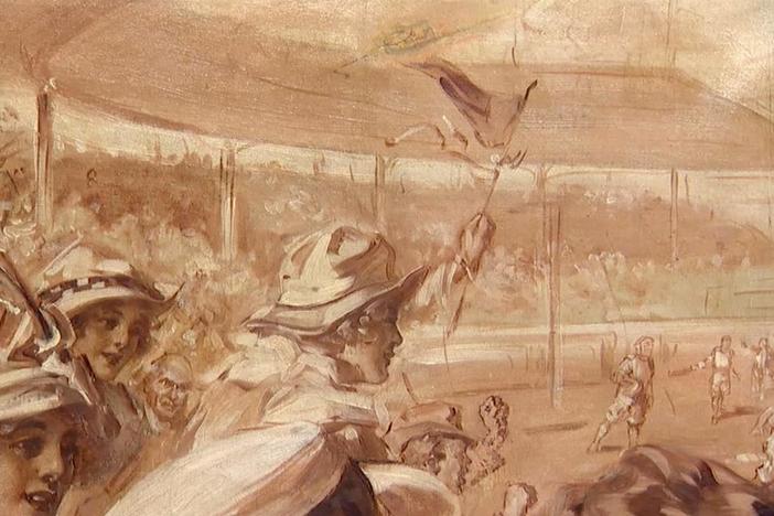 Appraisal: Howard Chandler Christy Painting, ca. 1915, from New York City, Hour 3.