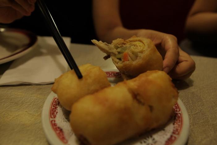 Wilson Tang from Nom Wah Tea Parlor talks about what makes their egg roll unique.