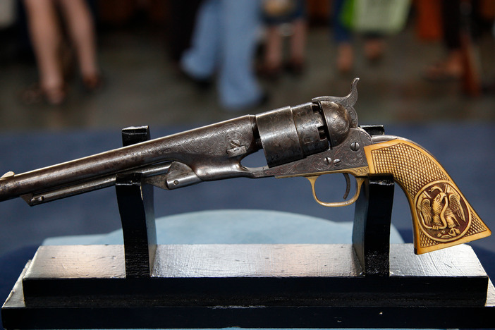 Appraisal: Engraved Colt Pistol, ca. 1869, in San Jose, Hour 3.